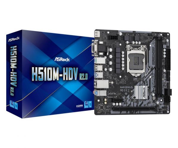 Placa de baza Asrock H510M-HDV R2.0 LGA 1200 - imagine 7