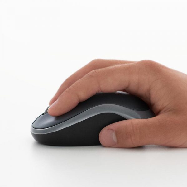 Mouse Logitech M185 Wireless, 1000 DPI, albastru - imagine 10