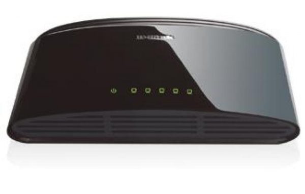 Switch D-Link DES-1005D, 5 port, 10/100 Mbps - imagine 6