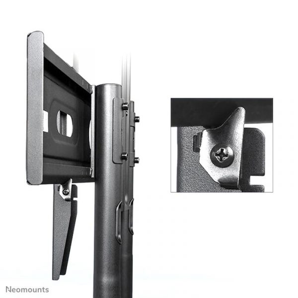 Suport TV de podea, Neomounts by Newstar NM-M1700BLACK, Reglabil, 32"- - imagine 12