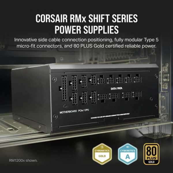 Sursa Corsair RM750x SHIFT 80-PLUS Gold, 750W - imagine 16