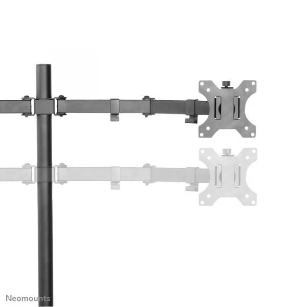 Suport Monitor de Birou Dual, Neomounts by Newstar FPMA-D550DBLACK, 10" - imagine 12