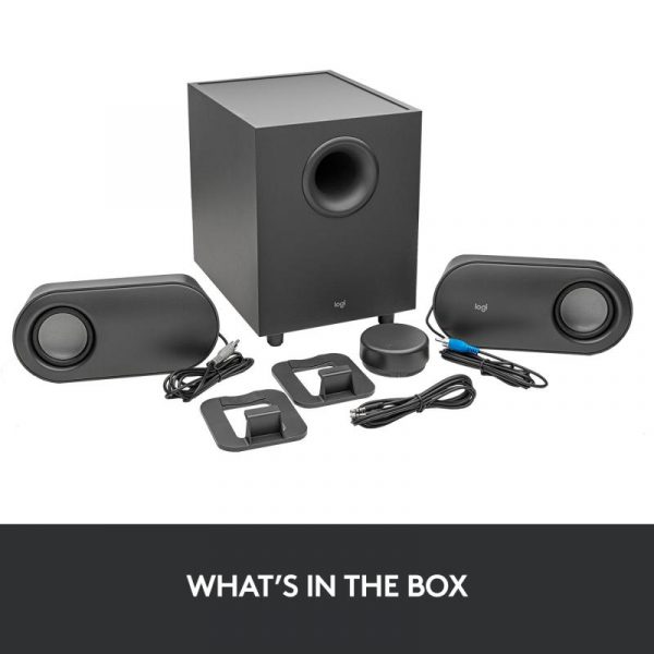 Boxe Logitech 2.1 Z407, putere RMS 40W, subwoofer 20W, interfata - imagine 10