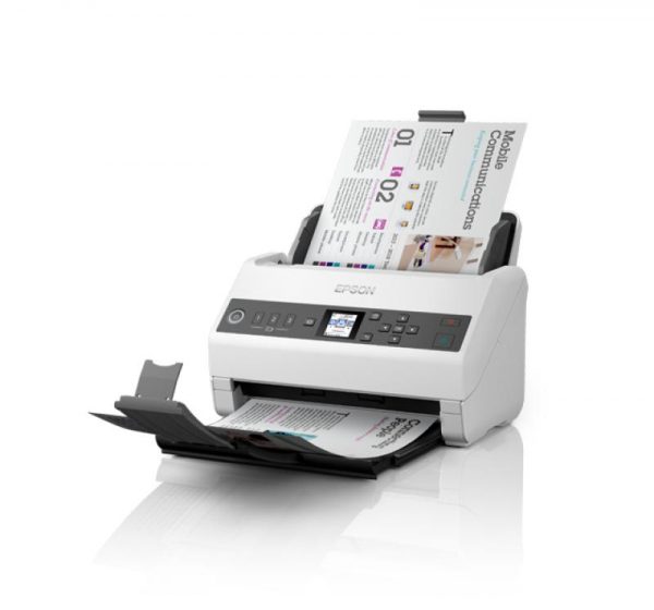 Scanner Epson DS-730N, dimensiune A4, tip sheetfed, viteza scanare: 40 - imagine 6