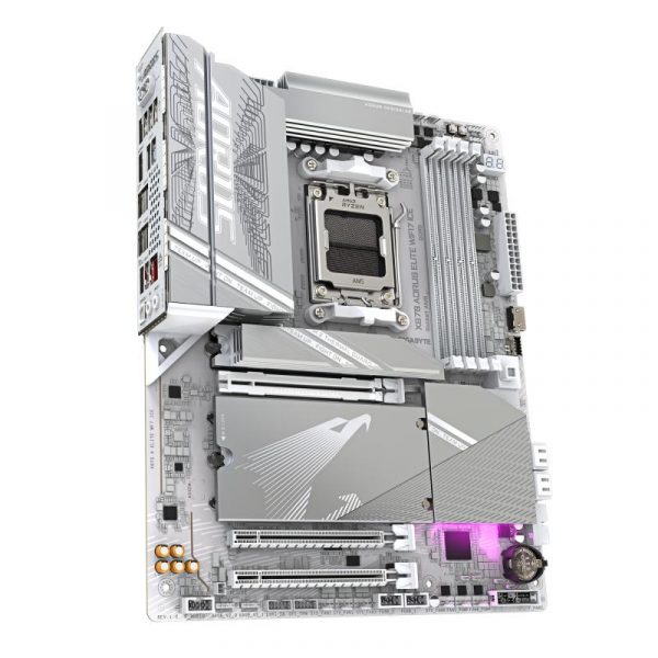 Placa de Baza GIGABYTE X870 AORUS ELITE WIFI7 ICE AM5 - imagine 10