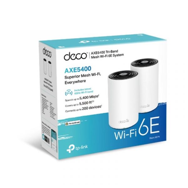 TP-Link AXE5400 whole home mesh Wi-Fi 6 Tri-Band System, Deco - imagine 8
