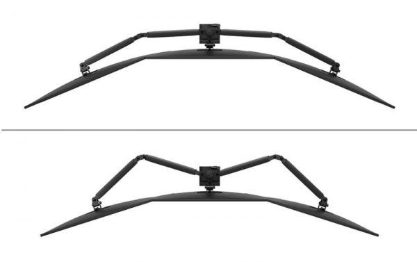 Brat triplu Neomounts DS60-600BL3; pentru display-uri cu diagonale 10"-27", sistem - imagine 11