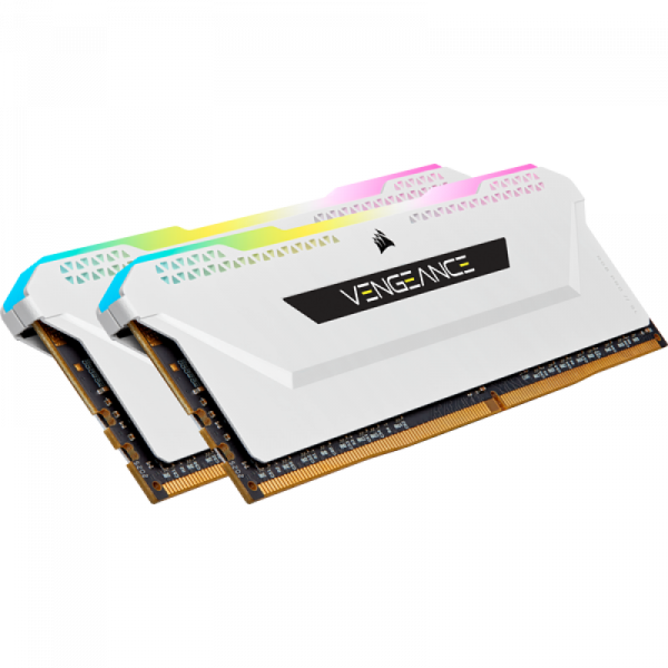 Memorie RAM Corsair Vengeance RGB PRO SL White 16GB DDR4 - imagine 3