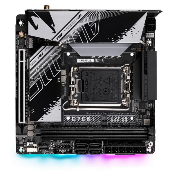 Placa de baza Gigabyte B760I AORUS PRO LGA1700 - imagine 12