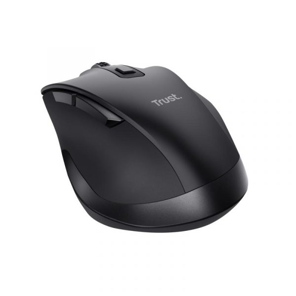 Mouse Trust Fyda ergonomic, reincarcabil, wireless RF 2.4GHz, USB2.0, 6 - imagine 8