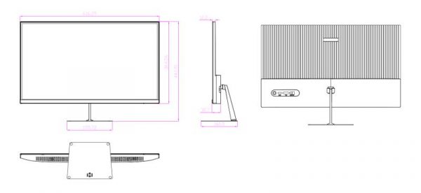 Monitor Dahua 27" DHI-LM27-C200 - imagine 9