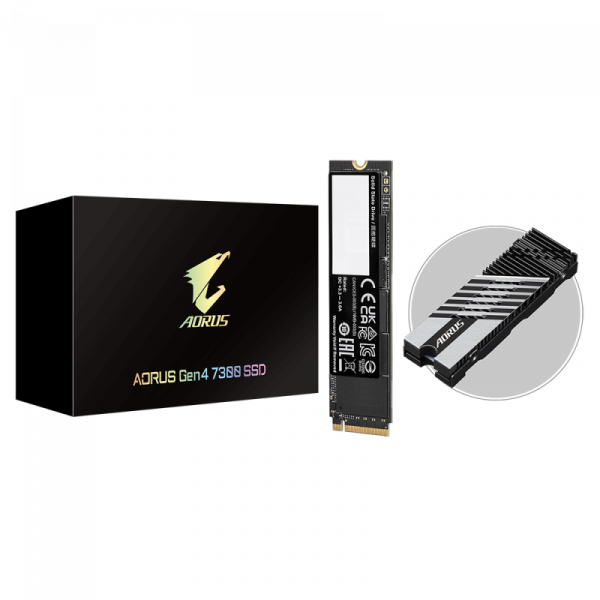 SSD GIGABYTE AORUS 1TB, M.2, PCI-Express 4.0 x4, NVMe 1.4, - imagine 4