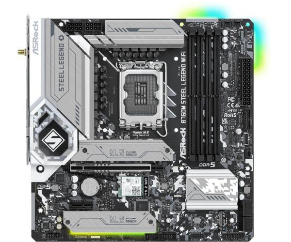 Placa de baza Asrock B760M STEEL LEGEND LGA1700 - imagine 8