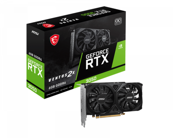 GEFORCE RTX 3050 VENTUS 2X 6G OC - imagine 5