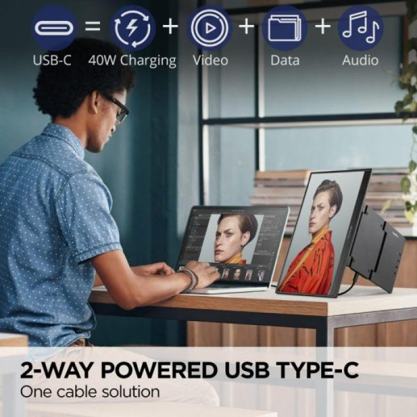 Monitor ViewSonic 16" VP16-OLED - imagine 11