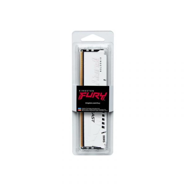 Memorie RAM Kingston FURY Beast White 16GB DDR5 6000MHz CL36 - imagine 5