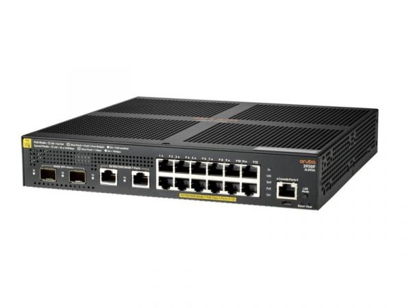HPE Aruba Networking 2930F 12G PoE+ 2G/2SFP+ Switch - imagine 7