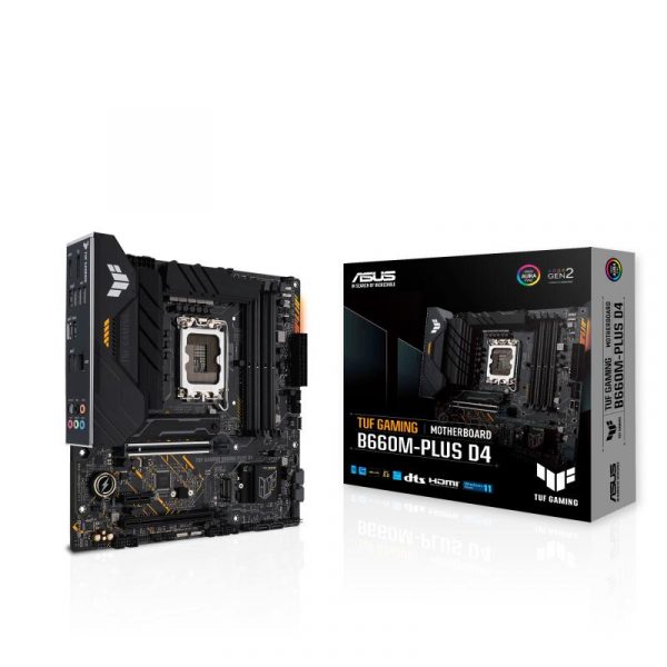 Placa de baza Asus TUF GAMING B660M-PLUS D4, SOCKET 1700 - imagine 12