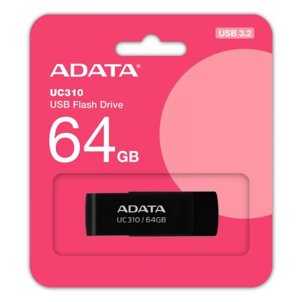 Memorie USB Flash Drive Adata 64GB USB 3.2  Negru - imagine 5
