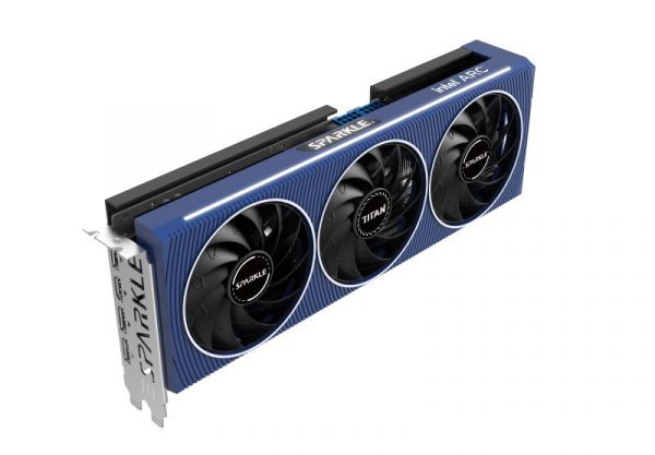 Placa Video INTEL SPARKLE ARC A770 TITAN OC Edition 16GB - imagine 12