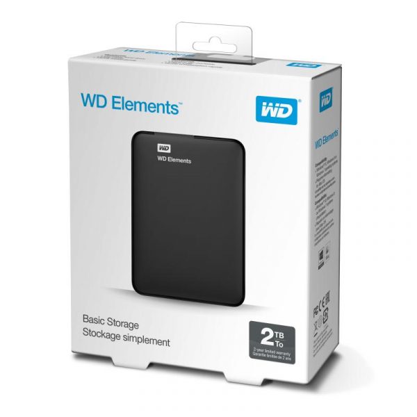 HDD Extern WD Elements Portable, 2TB, negru, USB 3.0 - imagine 10
