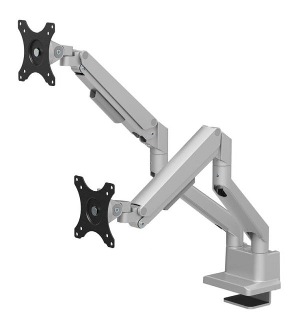 Brat dublu monitor Neomounts DS70-250SL2; pentru display-uri cu diagonale 17"-32", - imagine 8