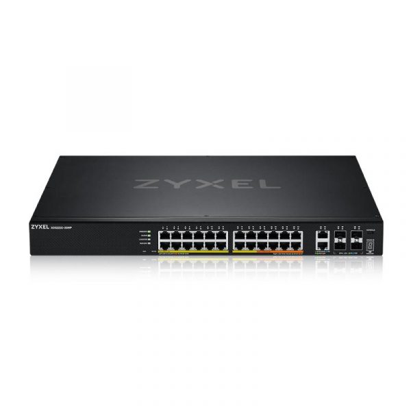 ZYXEL XGS2220-30HP, L3 Access Switch, 400W PoE, 16xPoE+/10xPoE++, 24x1G RJ45 - imagine 5