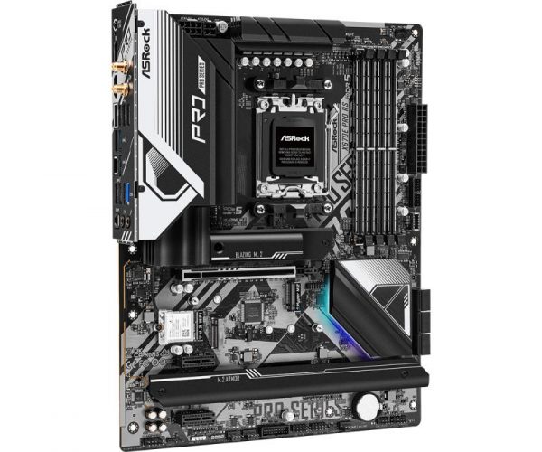 Placa de baza AsRock Socket X670E PRO RS AM5 - imagine 13