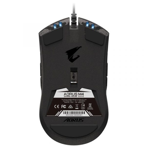 Mouse Gaming GIGABYTE AORUS M4 50~6400dpi with 50dpi increments (Default: - imagine 8