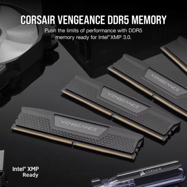Memorii RAM CORSAIR VENGEANCE 32GB (2x16GB) DDR5, 6400MHz CL36, 1.35V - imagine 10