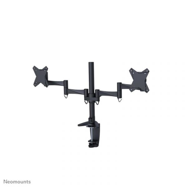 Suport Monitor de Birou Dual, Neomounts by Newstar FPMA-D1330DBLACK, 10" - imagine 6