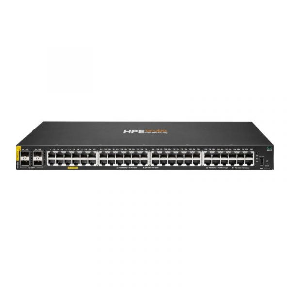 HPE Aruba Networking CX 6000 48G Class4 PoE 4SFP 370W