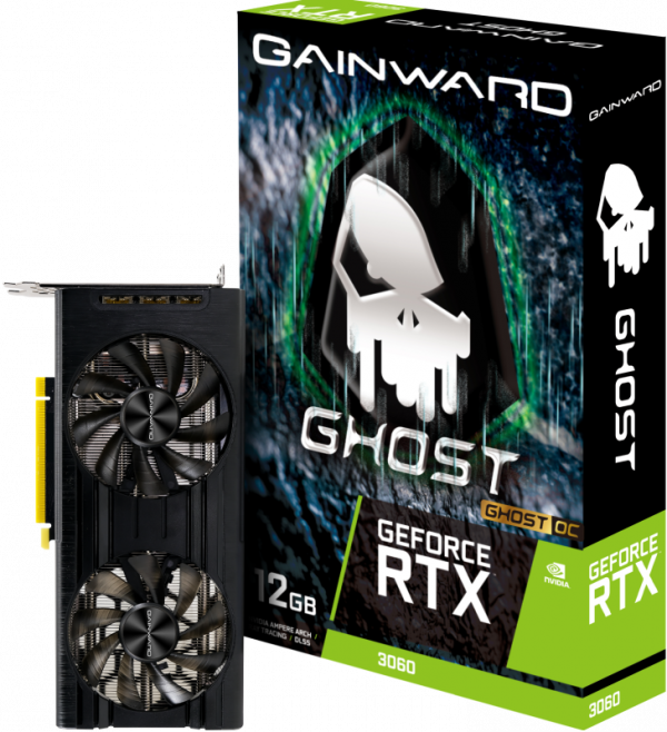 Placa video Gainward GeForce® RTX™ 3060 Ghost OC, 12GB GDDR6, - imagine 7