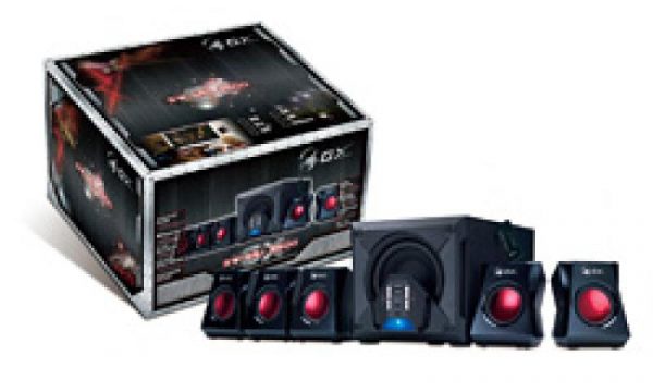 Boxe Genius 5.1 SW-G5.1 3500, 80W, negru - imagine 4