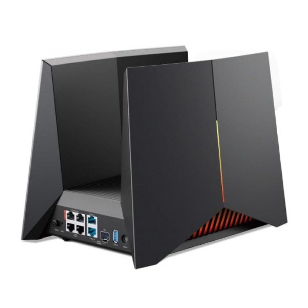 TP-LINK Router wireless TRi-Band Archer GE800, Otel inoxidabil, BE19000, Viteze - imagine 9