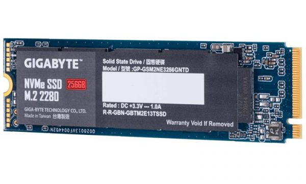 SSD Gigabyte NVMe, 256GB, M.2 - imagine 8