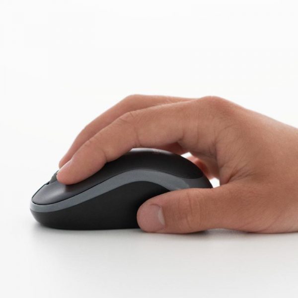Mouse Logitech M185 Wireless, rezolutie 1000 DPI, negru - imagine 12