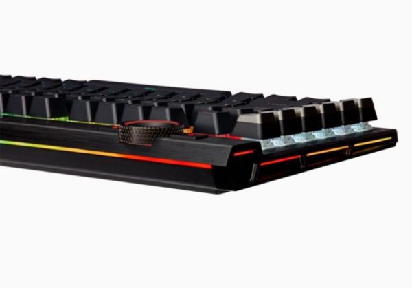 CORSAIR K100 RGB OPTICAL-MECHANICAL, negru  Full Key (NKRO) with - imagine 14