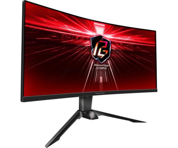 Monitor Gaming Asrock curbat PG34WQ15R2B, diagonala: 34", Aspect: 21:9, anti-glare, - imagine 6