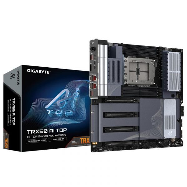 Placa de Baza GIGABYTE TRX50 AI TOP sTR5, 8x DDR5, - imagine 3