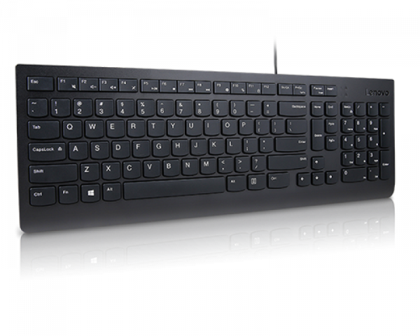 Lenovo Essential Wired Keyboard (Black) - US English 103P - imagine 6