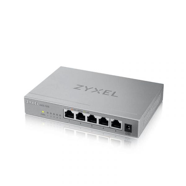Switch ZyXEL 2.5Gigabit MG-105-ZZ0101F, 5 port, 100/1000/2500 Mbps - imagine 7