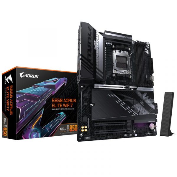 Placa de Baza GIGABYTE B850 AORUS ELITE WIFI7 AM5 - imagine 8