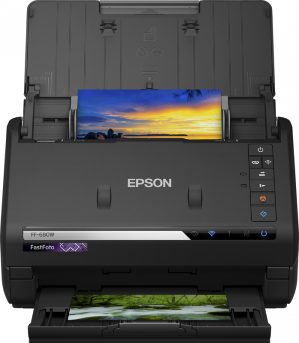 Scanner Epson FASTFOTO FF-680W, dimensiune A4, tip sheetfed, viteza scanare: - imagine 4