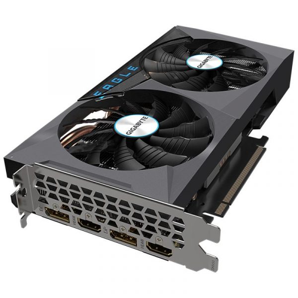 Placa video GIGABYTE GeForce RTX 3060 EAGLE OC LHR 12GB - imagine 12