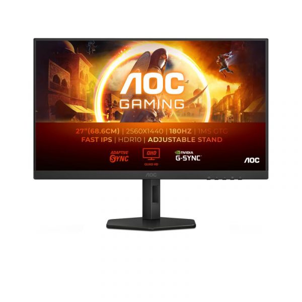 Monitor AOC 27" Q27G4XF, Diagonal (inch): 27, Diagonal (cm): 69, - imagine 3