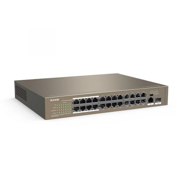 Switch Tenda TEF1126P-24-250W, 24 port, 10/100Mbps - imagine 5