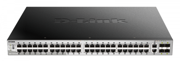 Switch D-Link DGS-3130-54PS/SI, 54-Port Gigabit SFP L3 Stackable Managed Switch, - imagine 5