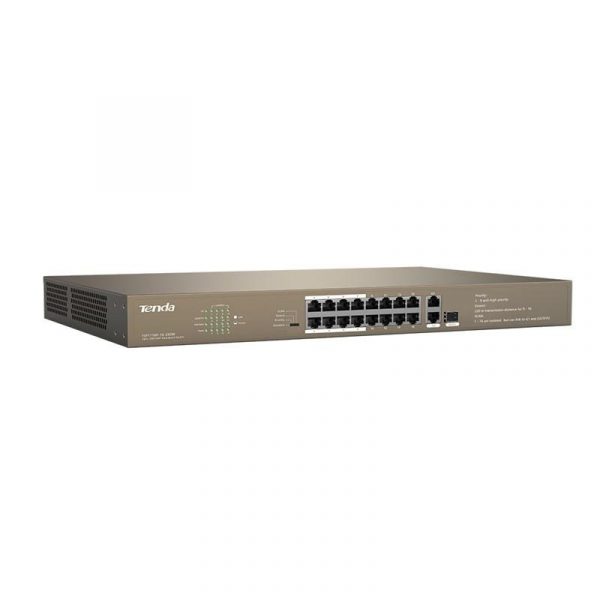 Switch Tenda TEF1118P-16-250W, 16 port, 10/100Mbps - imagine 5