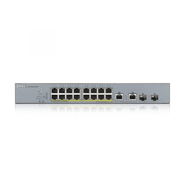 ZYXEL GS1350-18HP 16-PORT GBE POE SWITCH - imagine 8
